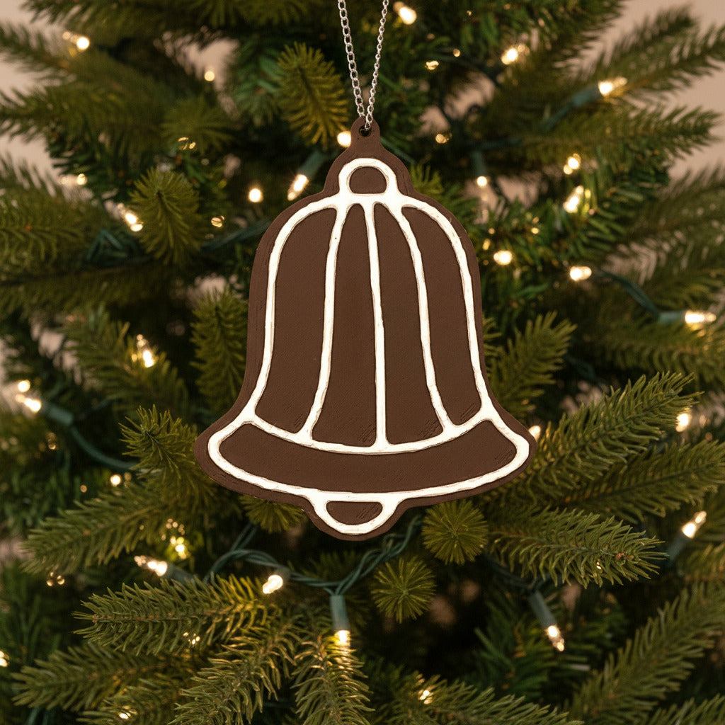 Happy Holidays Gingerbread Ornaments