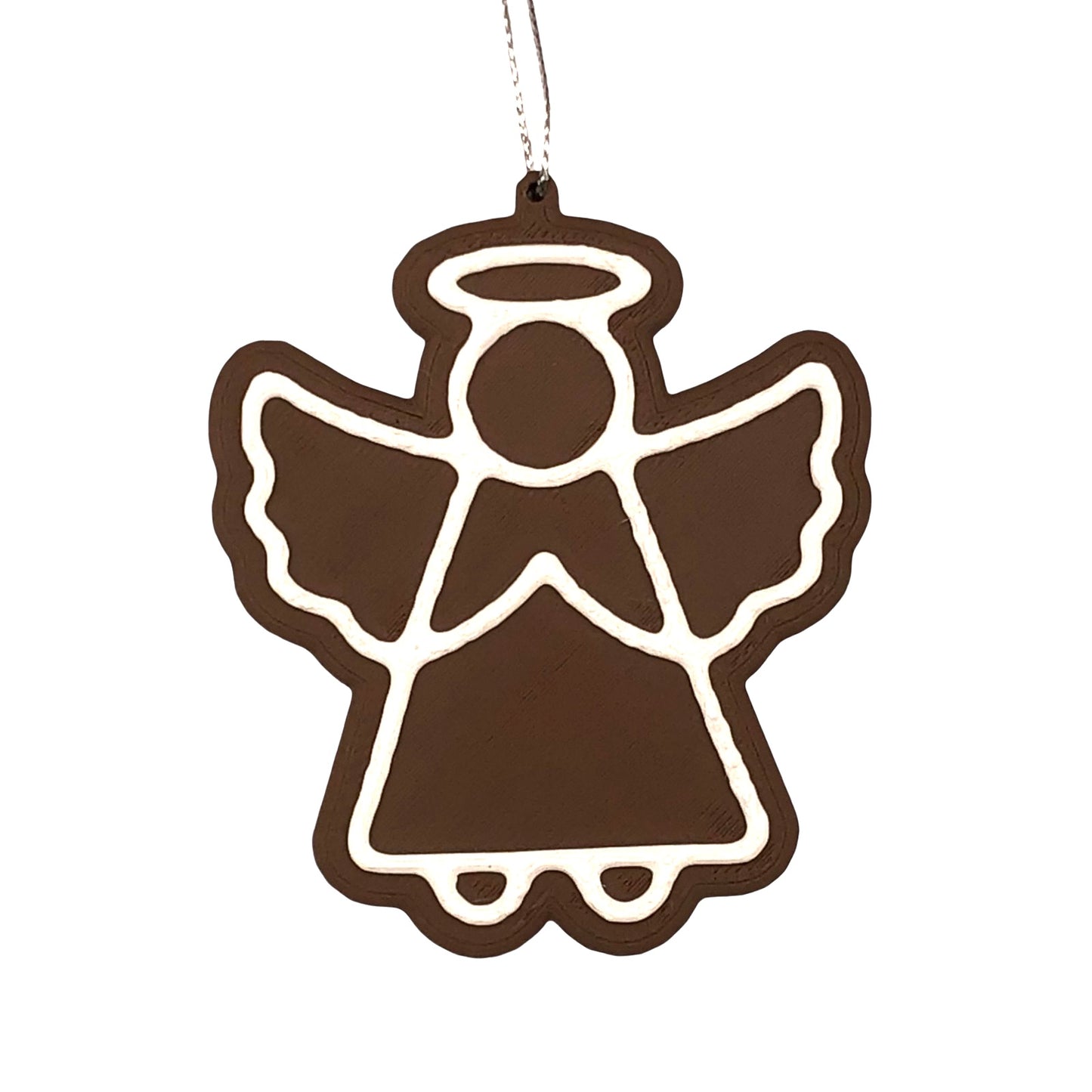 Happy Holidays Gingerbread Ornaments