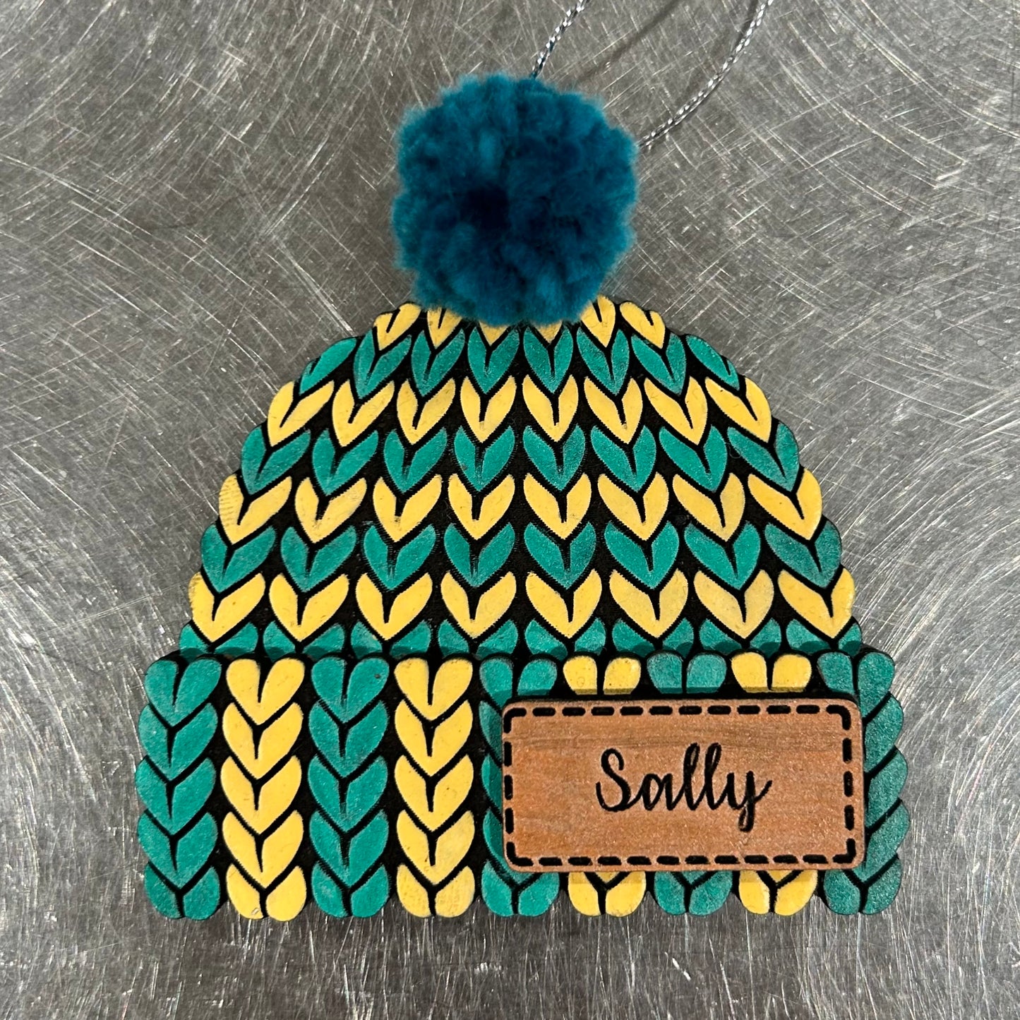 *NEW ITEM!* Personalized Knit Ornaments