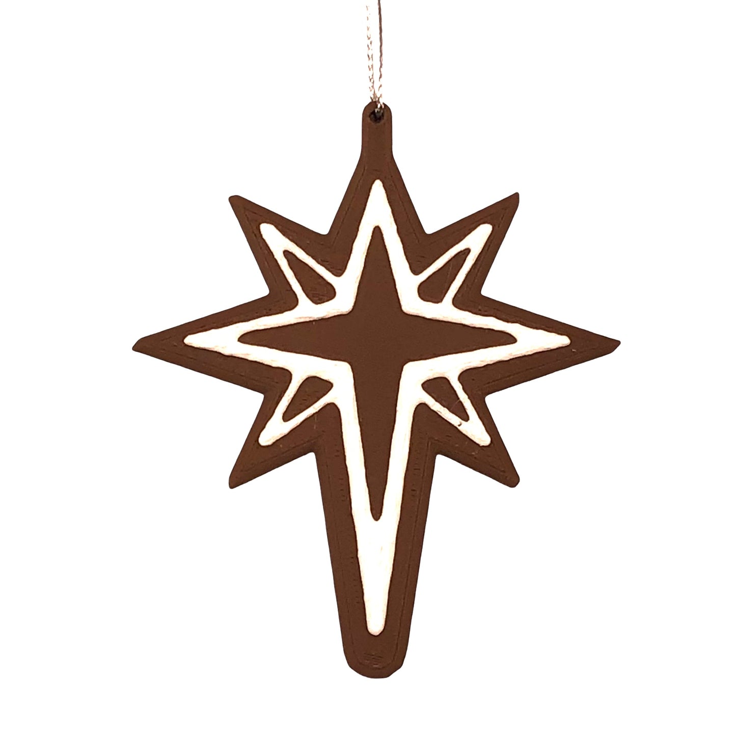 Happy Holidays Gingerbread Ornaments