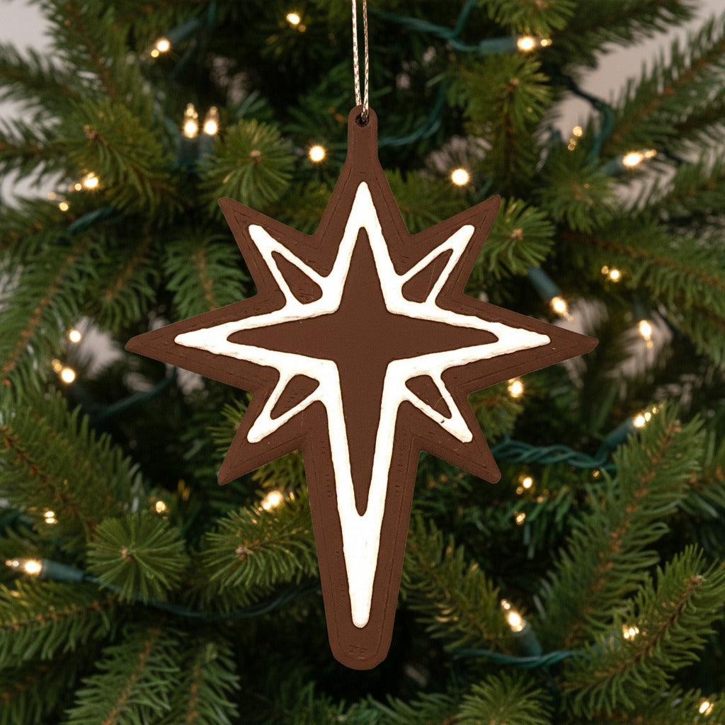 Happy Holidays Gingerbread Ornaments