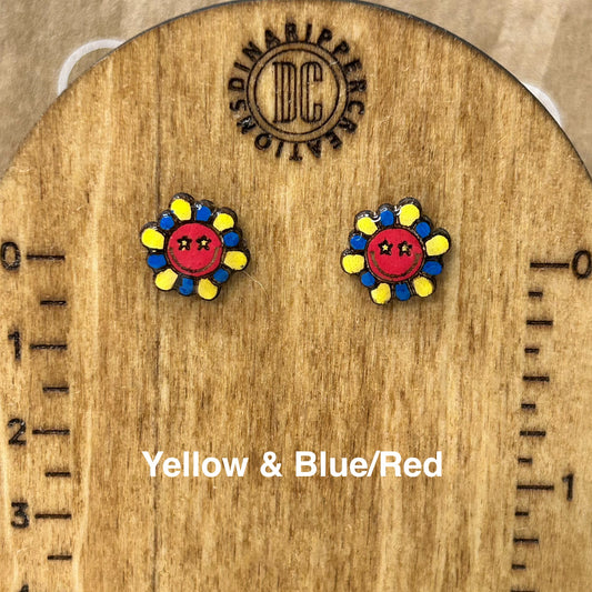 Star Eyed Flower Smiley Emojis