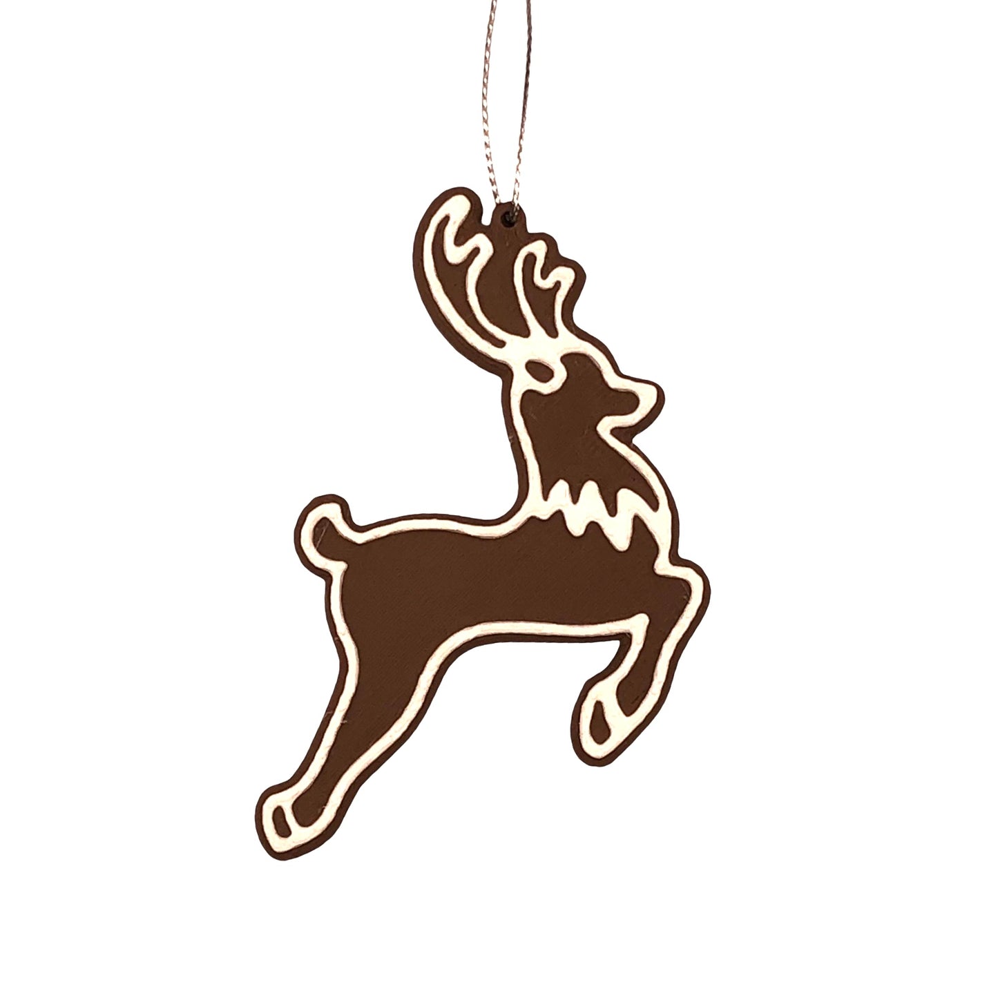 Happy Holidays Gingerbread Ornaments