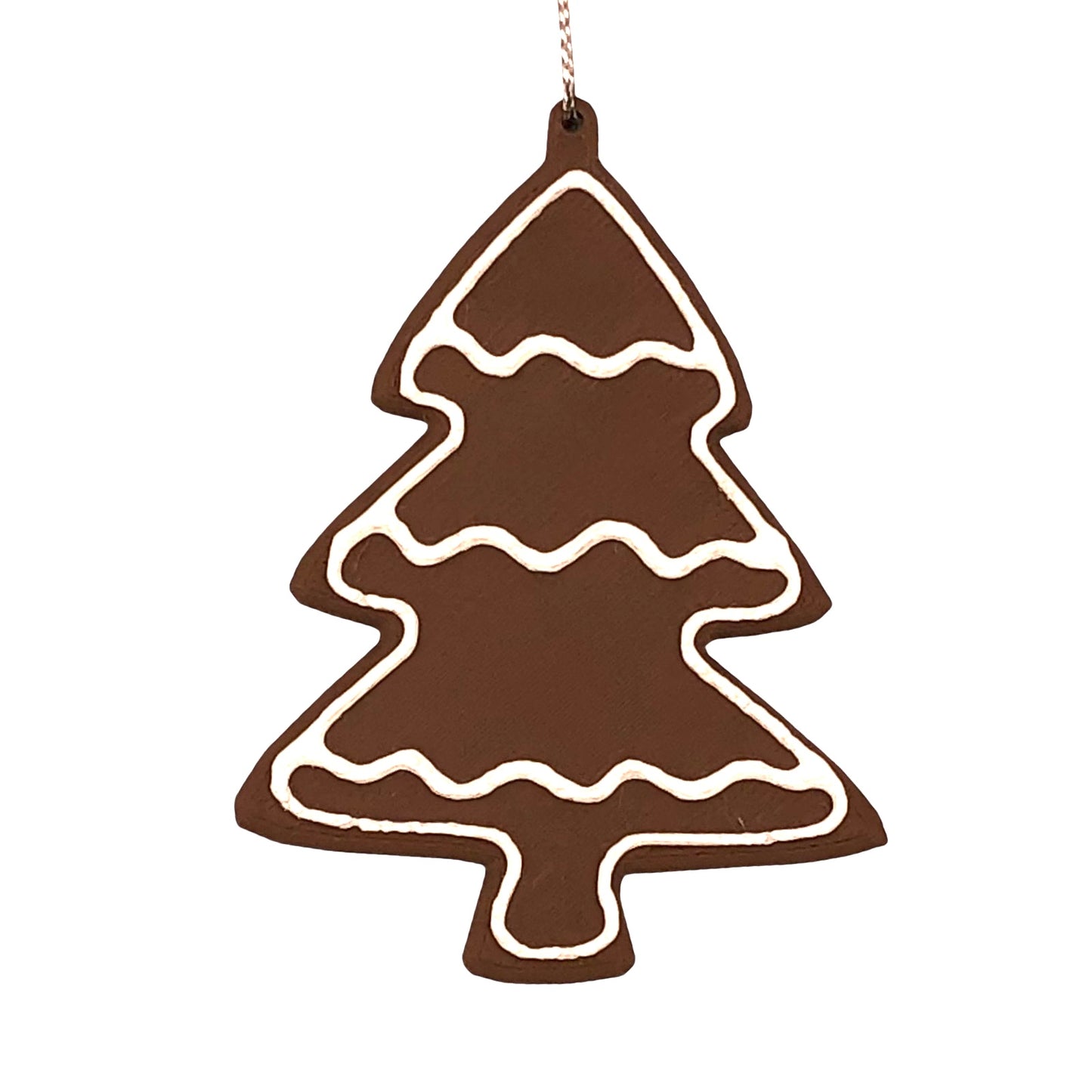 Happy Holidays Gingerbread Ornaments