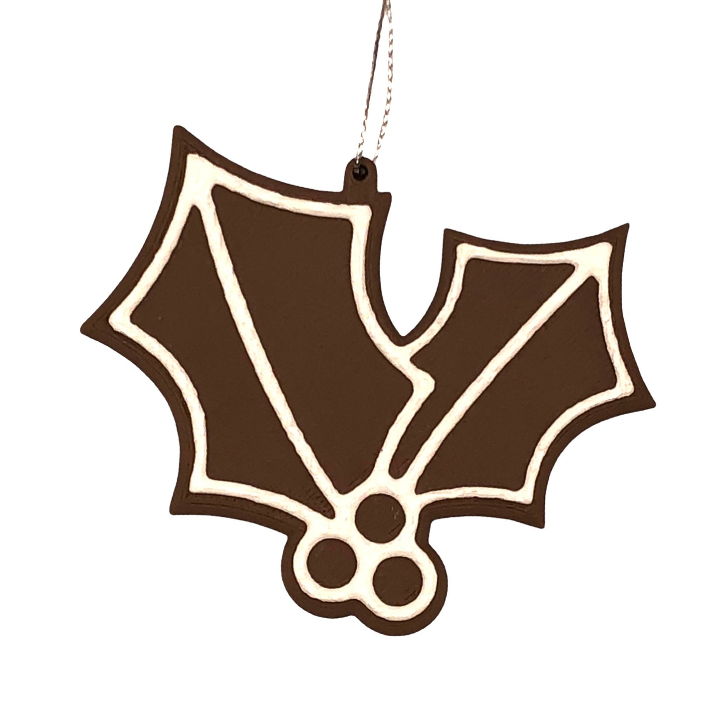 Happy Holidays Gingerbread Ornaments