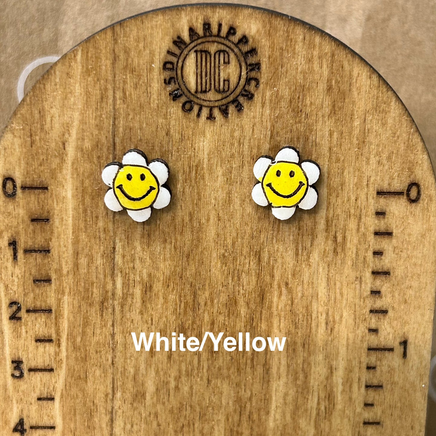 6 Petal Flower Smiley Emojis