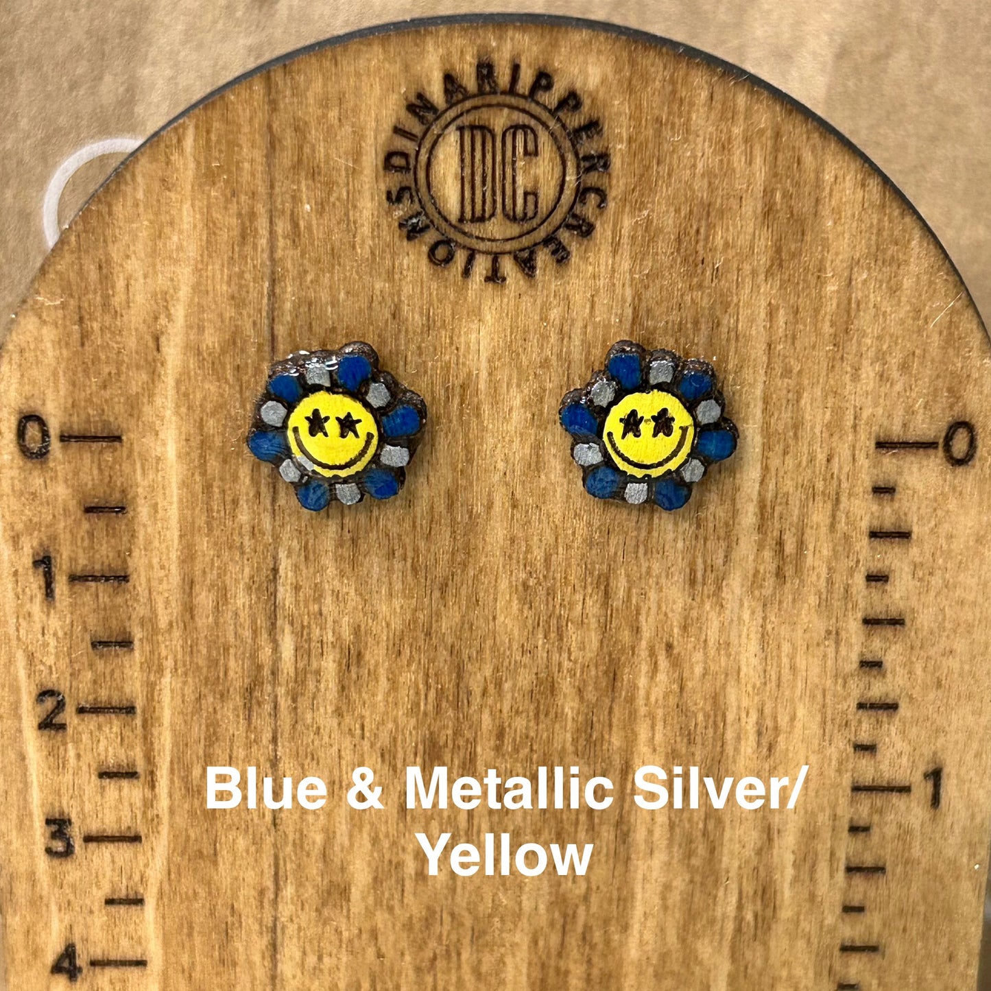 Star Eyed Flower Smiley Emojis