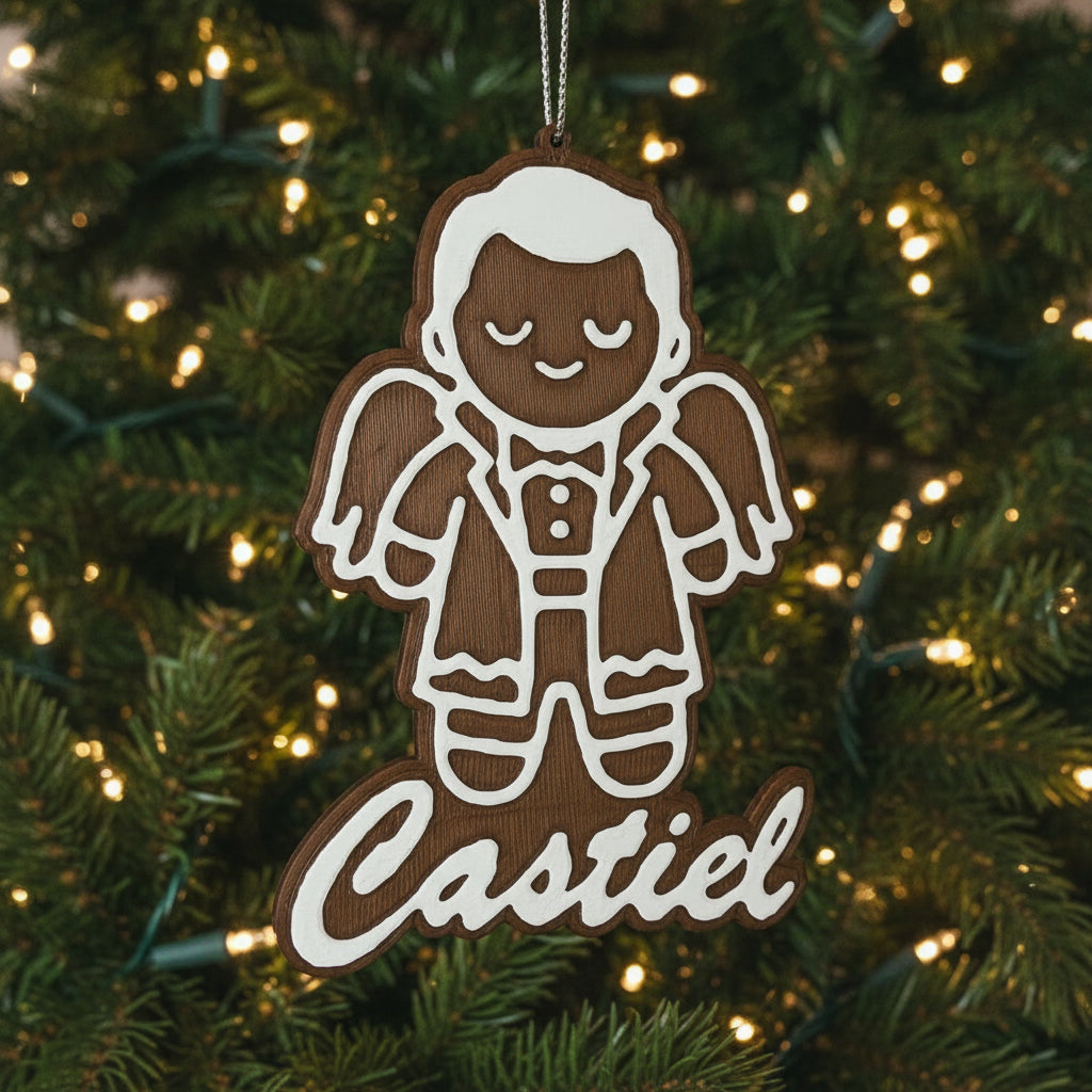 Holiday Horrors: Castiel “Gingerbread” Ornament