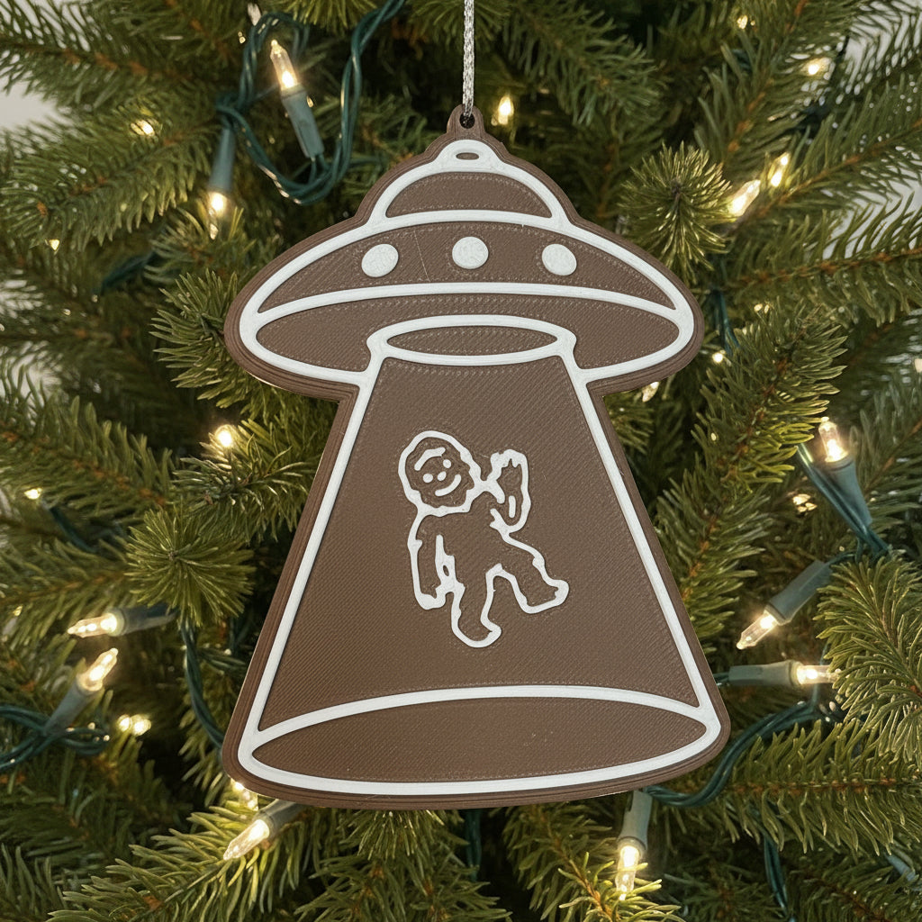 Holiday Horrors: Squatch Snatch “Gingerbread” Ornament