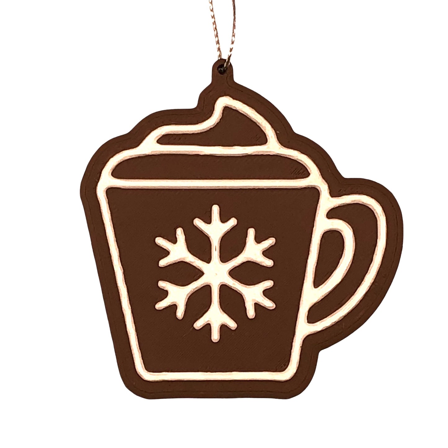 Happy Holidays Gingerbread Ornaments