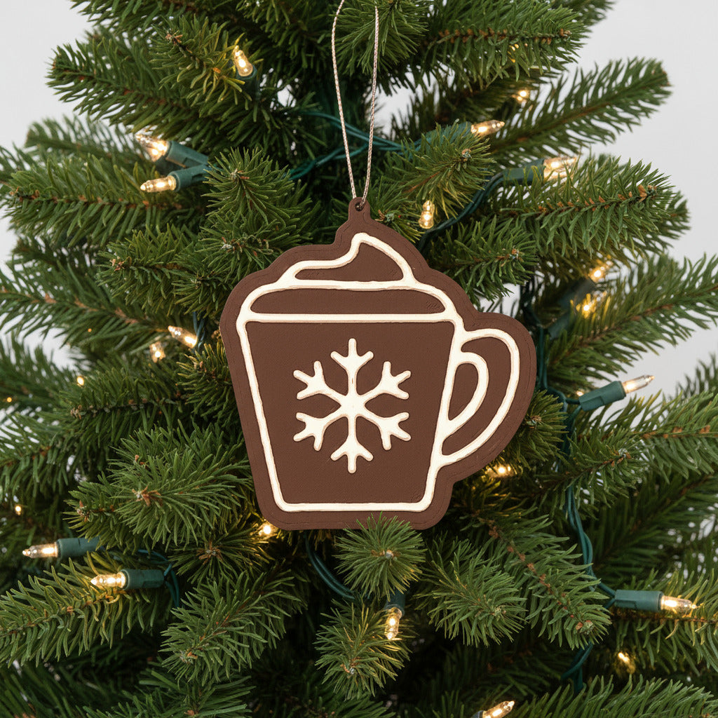 Happy Holidays Gingerbread Ornaments