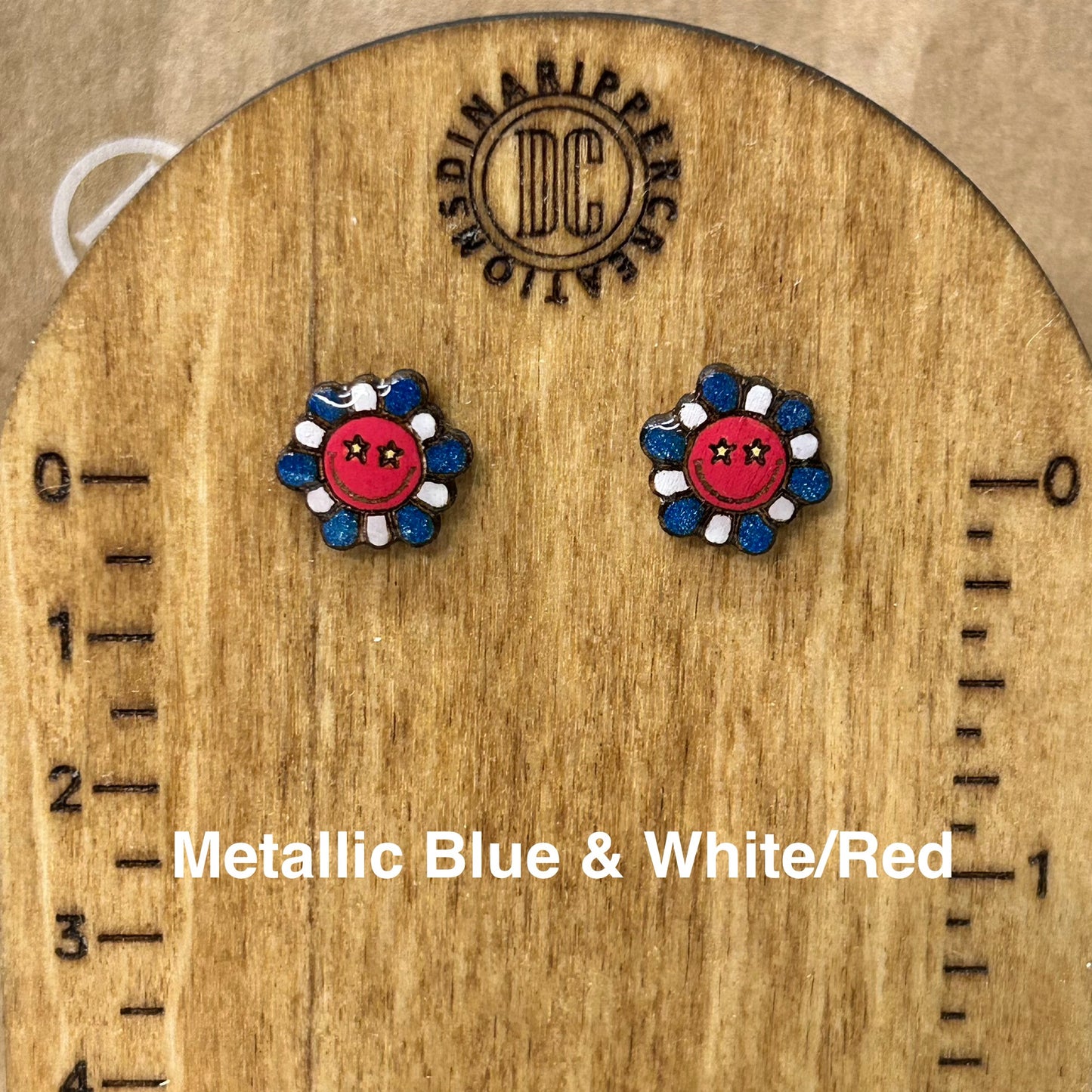 Star Eyed Flower Smiley Emojis