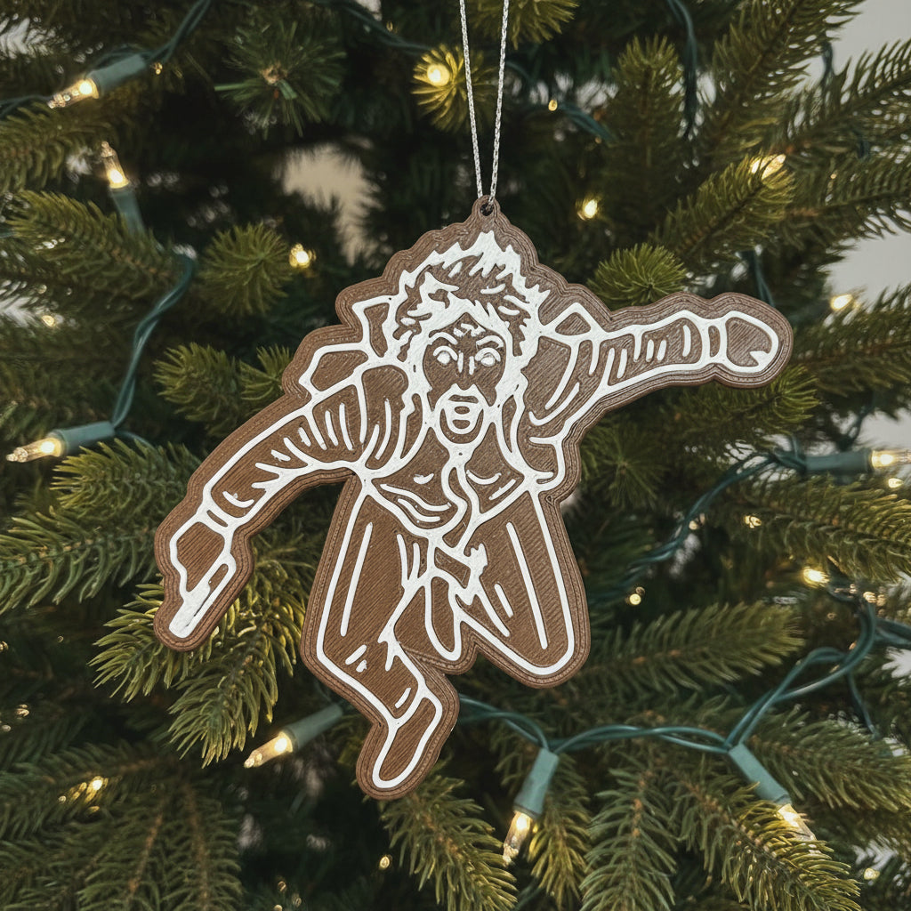 Hollywood Holidays: Happy trails, Hans! “Gingerbread” Ornament