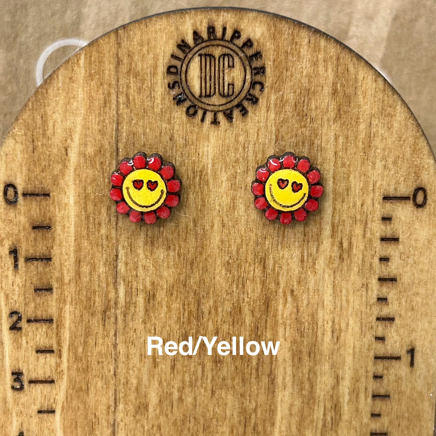 Heart Eyed Flower Smiley Emojis