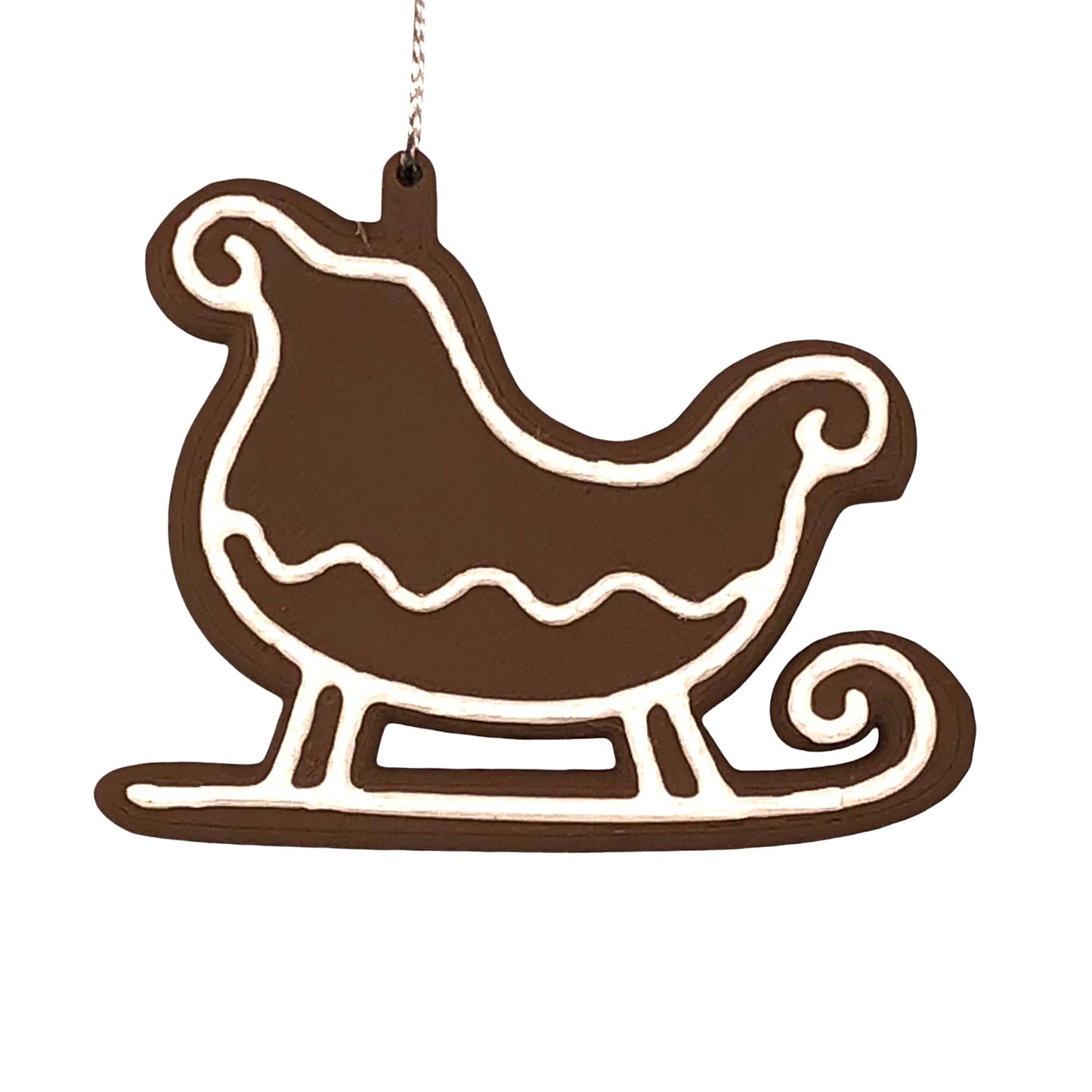 Happy Holidays Gingerbread Ornaments