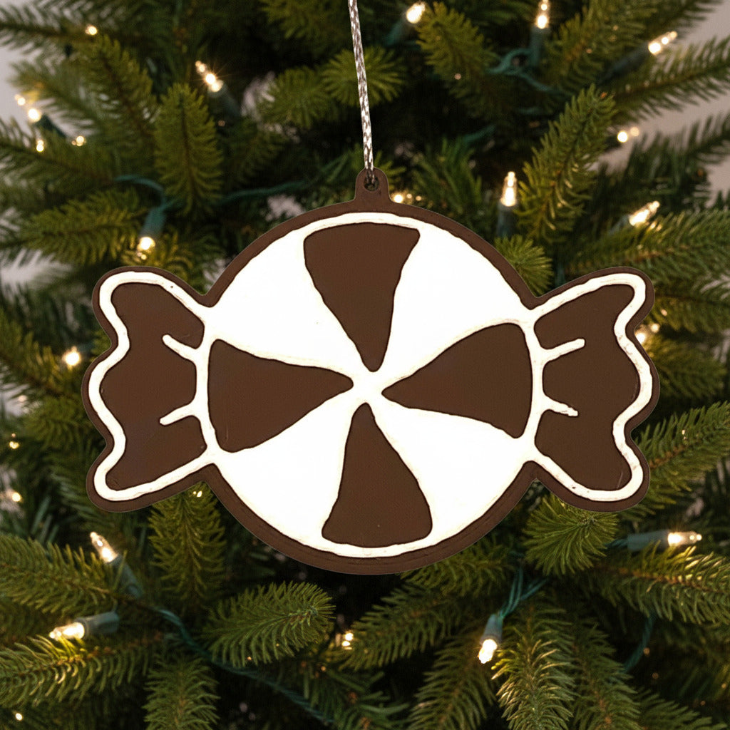 Happy Holidays Gingerbread Ornaments