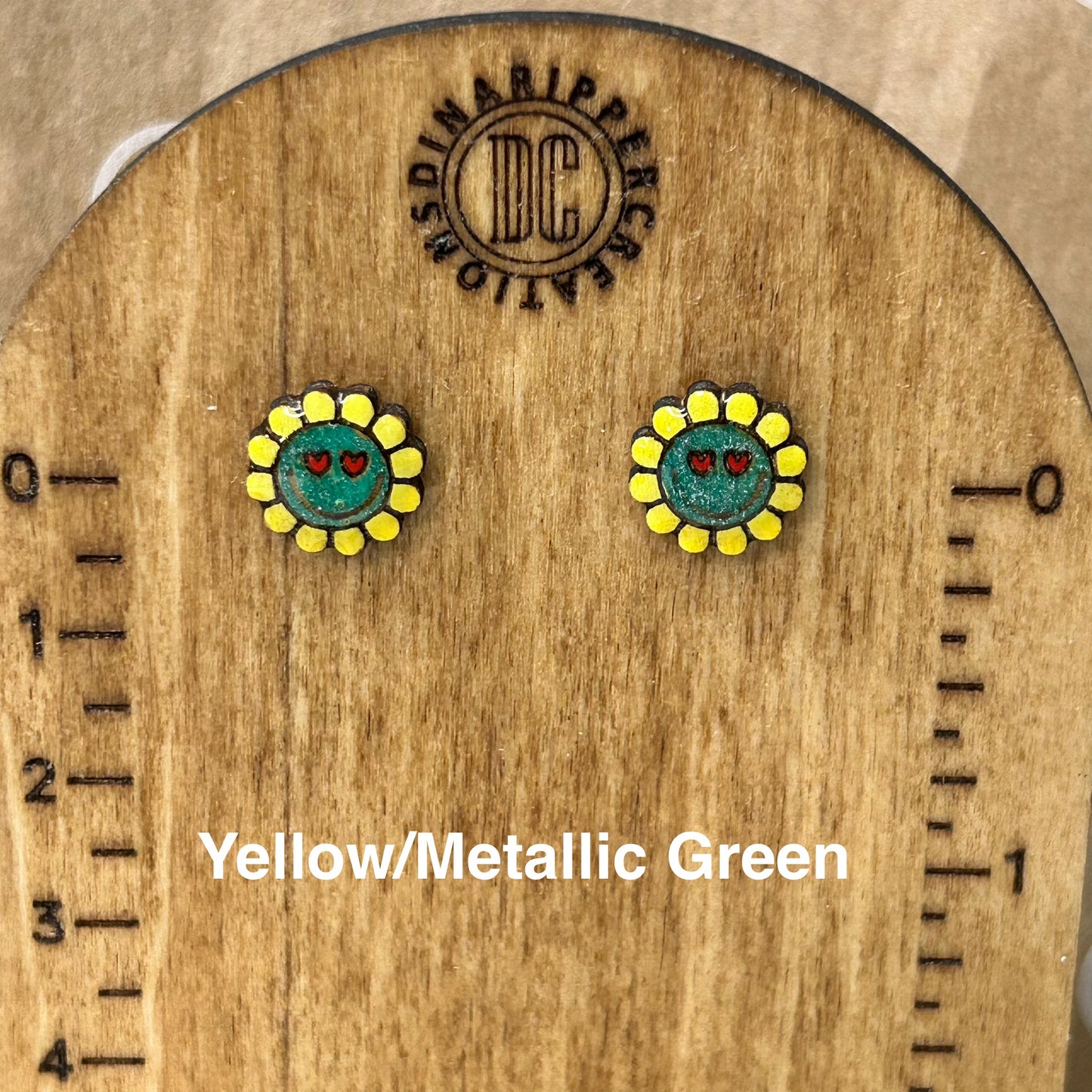 Heart Eyed Flower Smiley Emojis