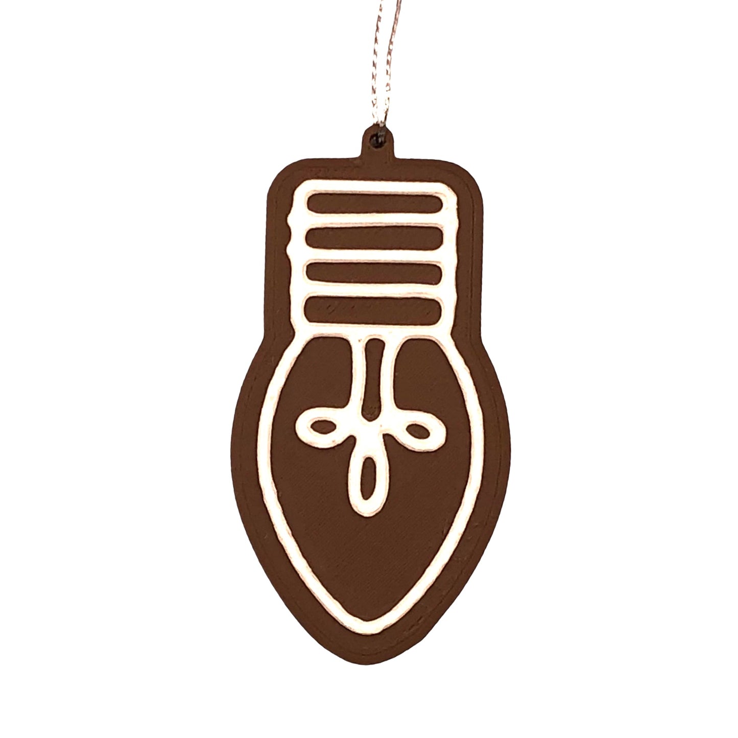Happy Holidays Gingerbread Ornaments