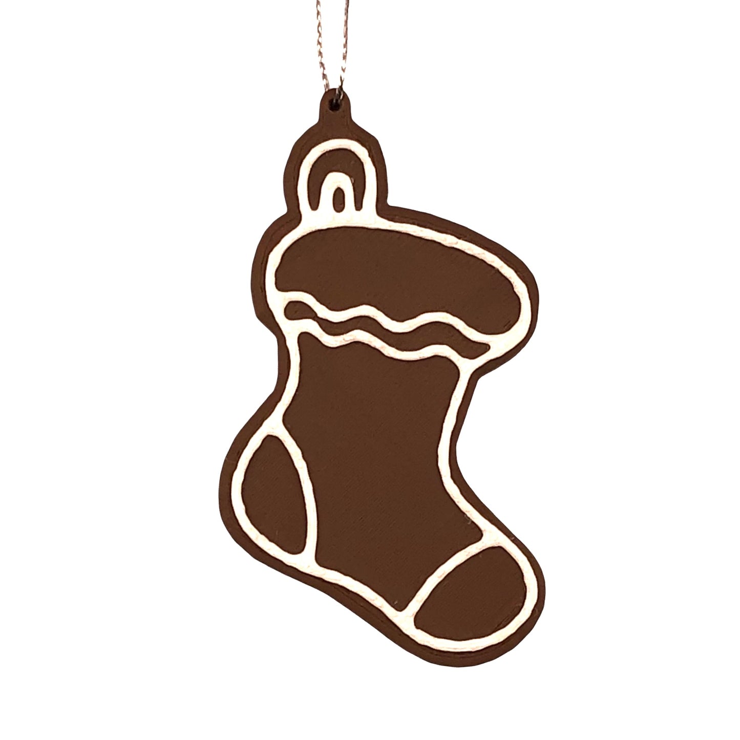 Happy Holidays Gingerbread Ornaments