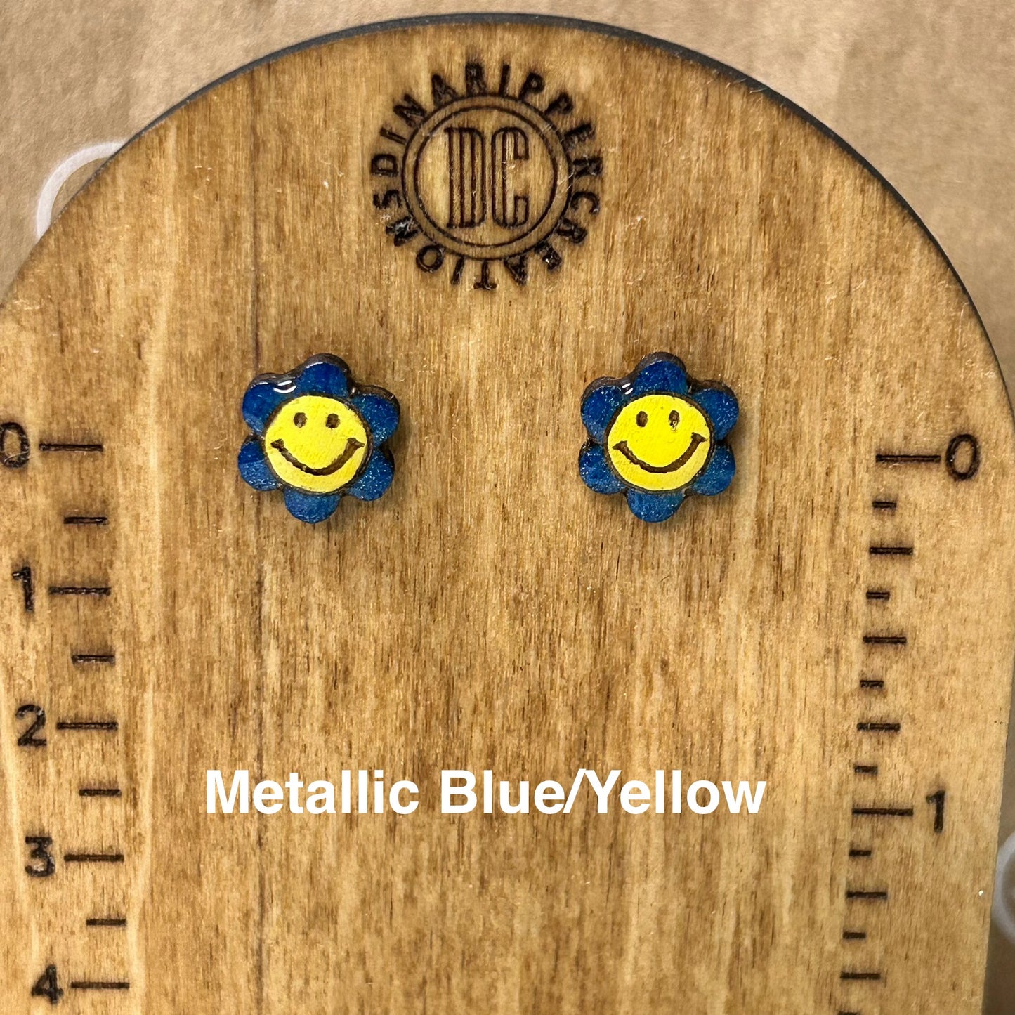 6 Petal Flower Smiley Emojis