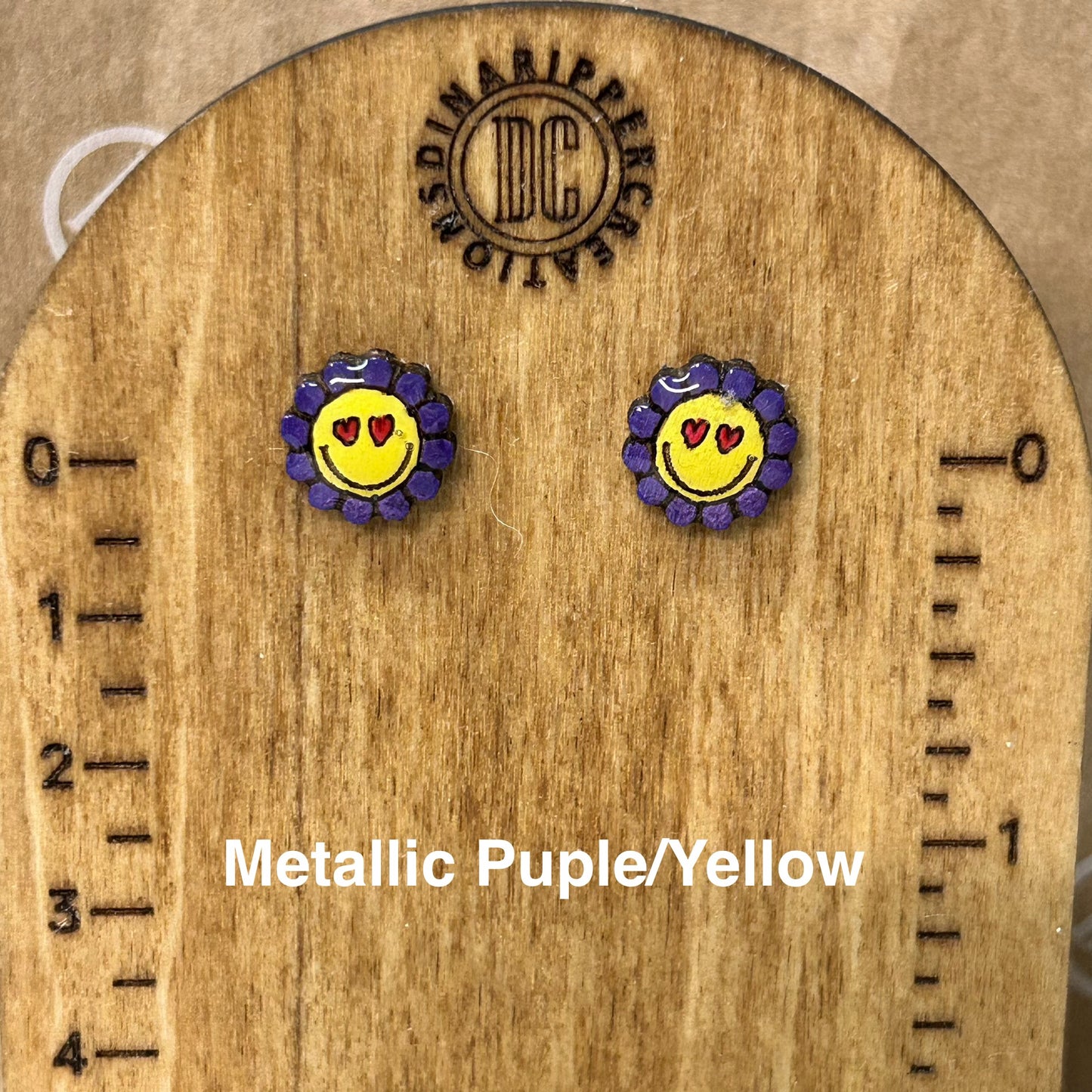 Heart Eyed Flower Smiley Emojis