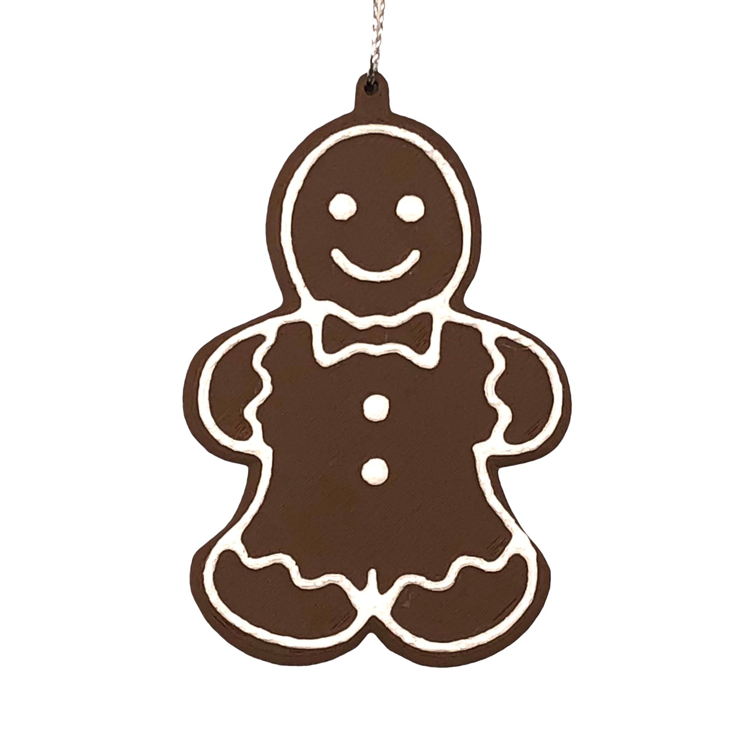 Happy Holidays Gingerbread Ornaments