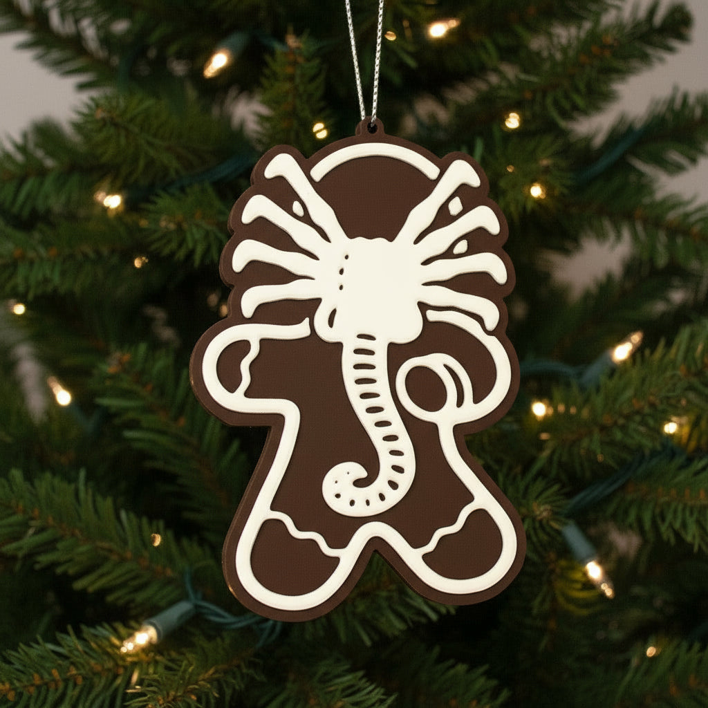 Hollywood Holidays: Facehugger "Gingerbread" Ornament