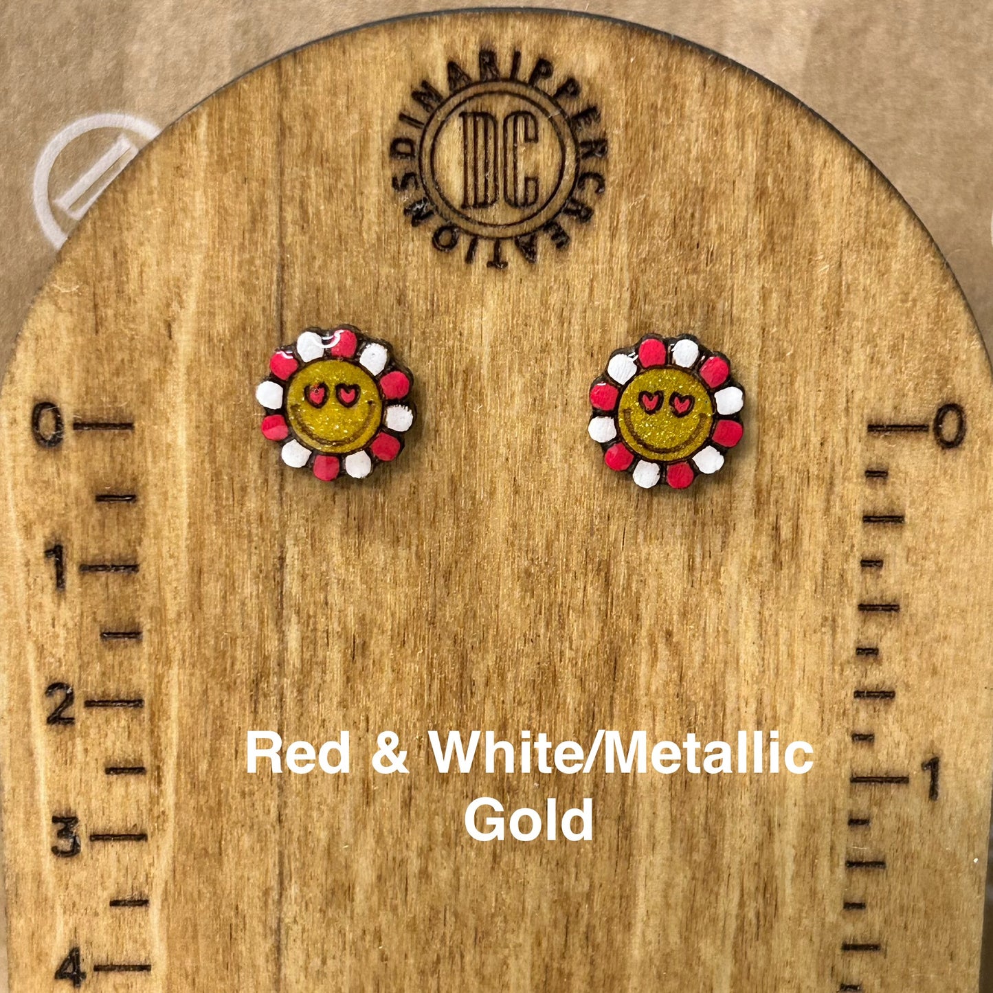 Heart Eyed Flower Smiley Emojis