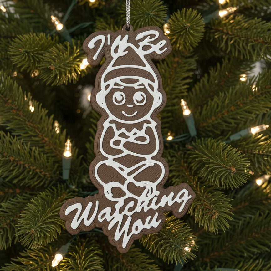 Holiday Horrors: Shelf Elf “Gingerbread” Ornament