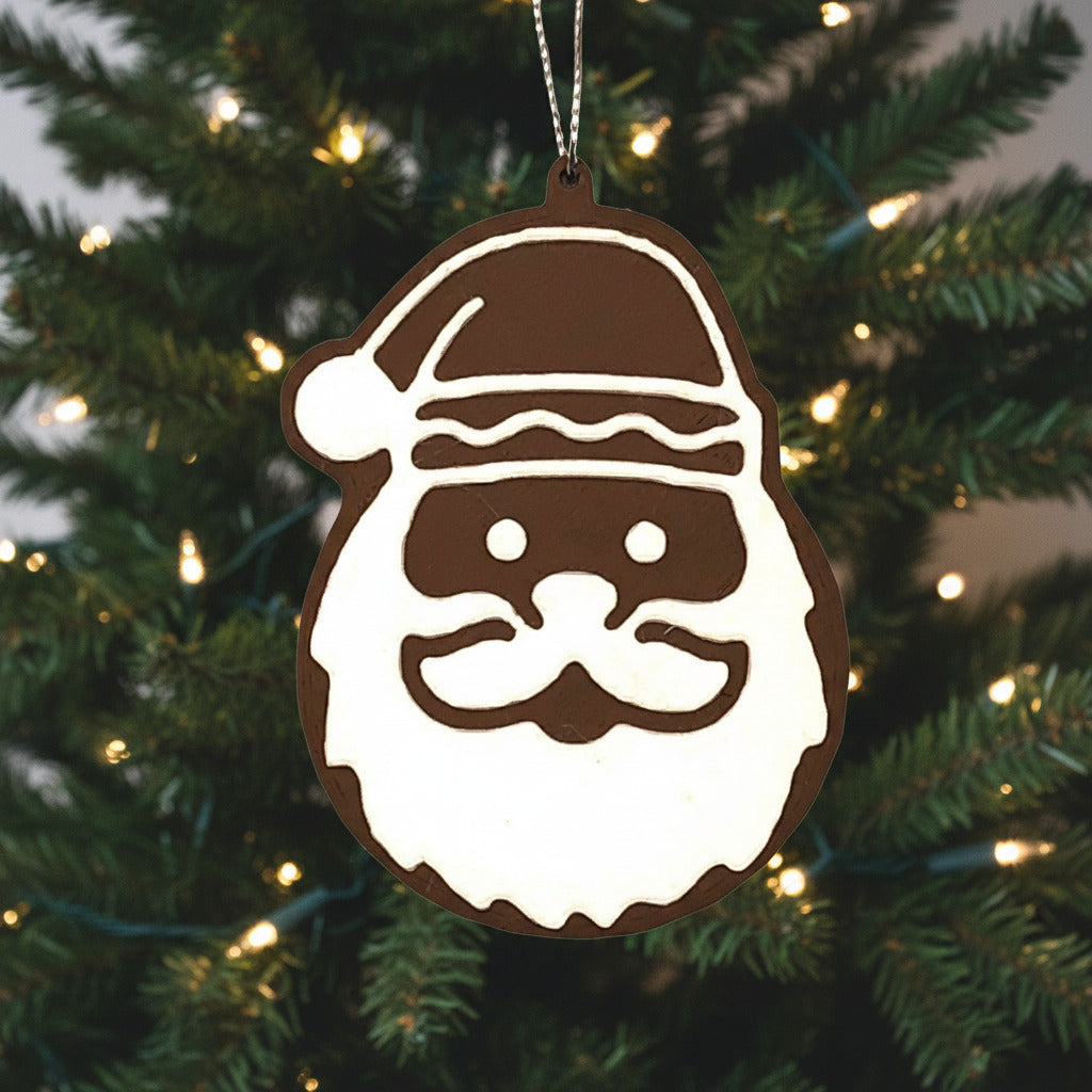 Happy Holidays Gingerbread Ornaments