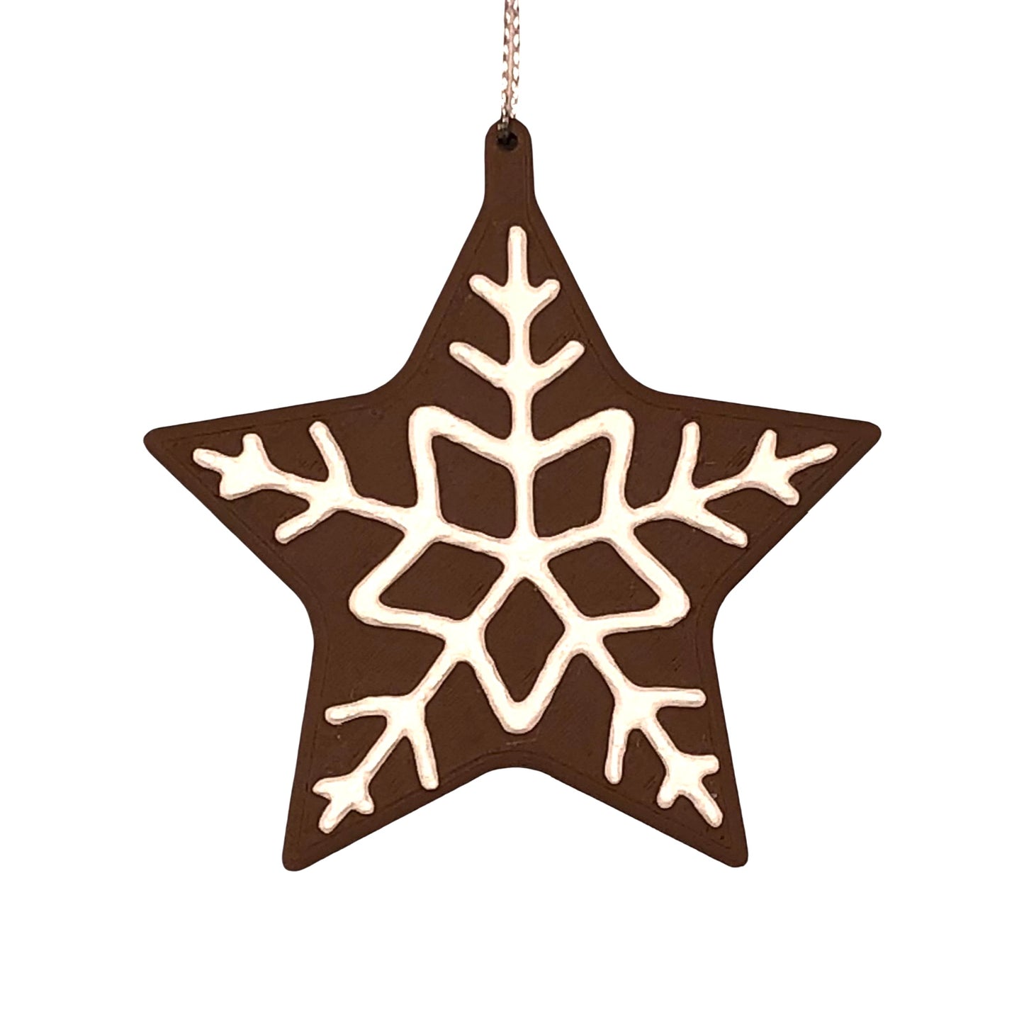 Happy Holidays Gingerbread Ornaments