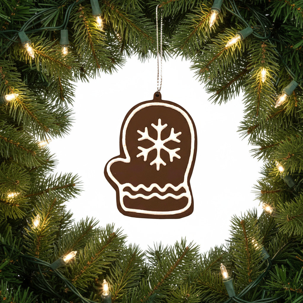 Happy Holidays Gingerbread Ornaments