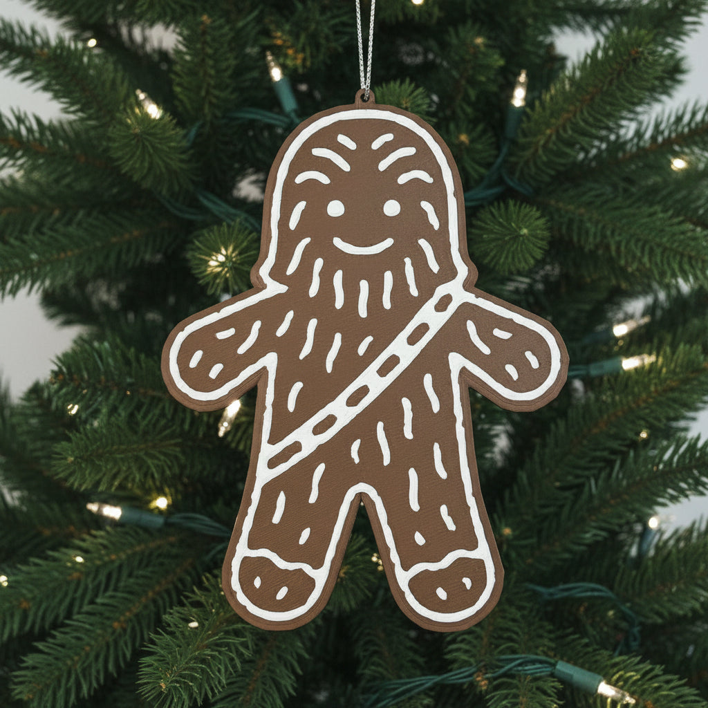 Hollywood Holidays: Easy, Chewie “Gingerbread” Ornament