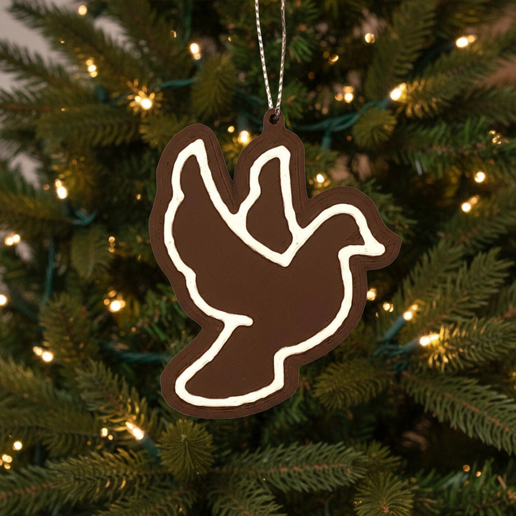 Happy Holidays Gingerbread Ornaments