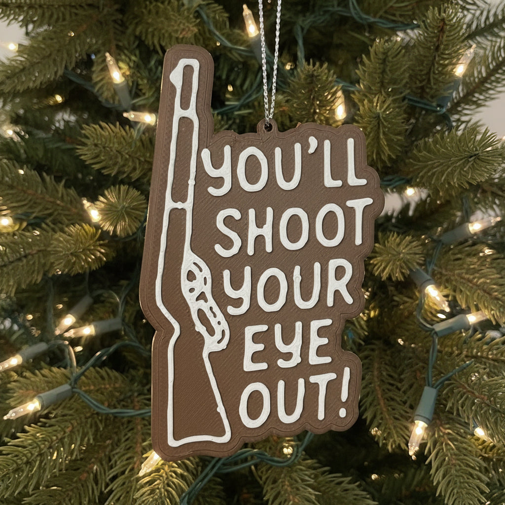 Hollywood Holidays: You’ll Shoot Your Eye Out! Ornament