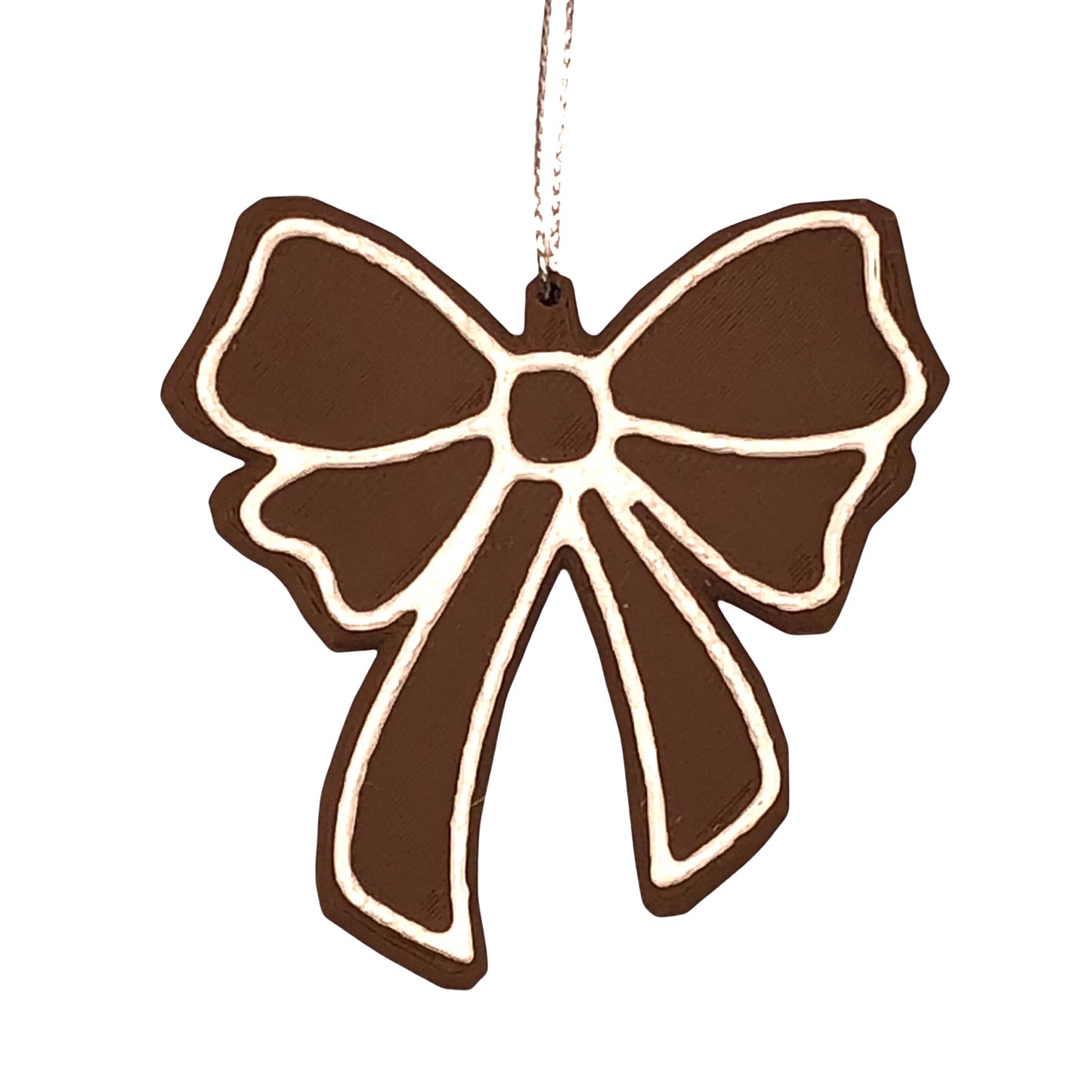 Happy Holidays Gingerbread Ornaments