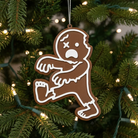 Holiday Horrors: Zombie “Gingerbread” Ornament