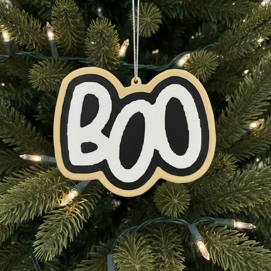 Holiday Horrors: BOO “Iced Sugar Cookie” Ornament