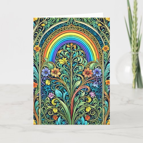 Art Nouveau I - 5x7 inch Notecard (Seller Portal)