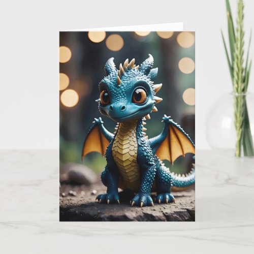 Baby Dragon XIX - 5x7 inch Notecard