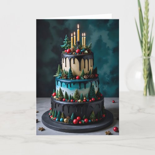 Bleak Holiday Birthday I - 5x7 inch Notecard (Seller Portal)