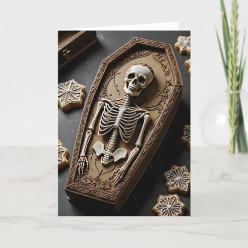 Coffin Cookie II - 5x7 inch Notecard (Seller Portal)
