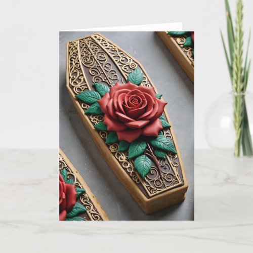 Coffin Cookie IX - 5x7 inch Notecard (Seller Portal)
