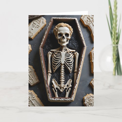 Coffin Cookie V - 5x7 inch Notecard (Seller Portal)