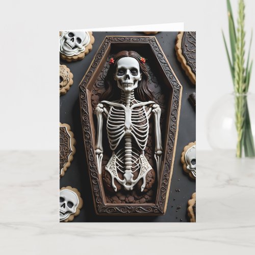 Coffin Cookie VI - 5x7 inch Notecard
