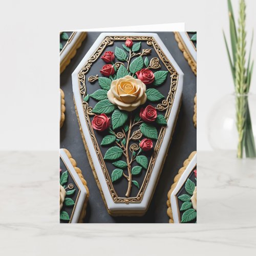 Coffin Cookie XII - 5x7 inch Notecard (Seller Portal)