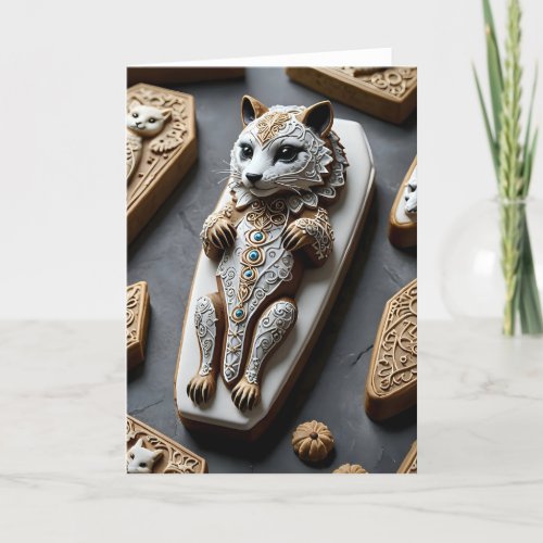 Coffin Cookie XIV - 5x7 inch Notecard