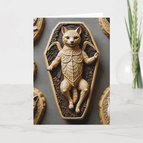 Coffin Cookie XVII - 5x7 inch Notecard (Seller Portal)