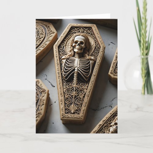 Coffin Cookie XVIII - 5x7 inch Notecard