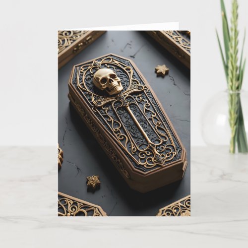 Coffin Cookie XX - 5x7 inch Notecard